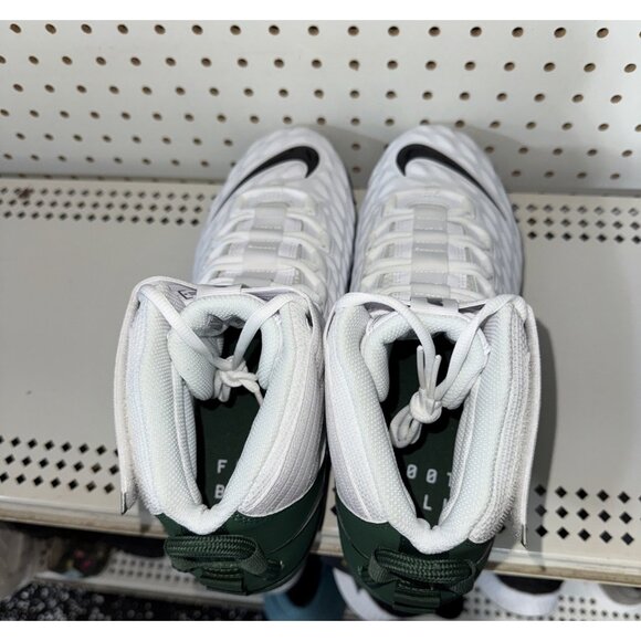 Nike Force Savage Pro 2 Mens Football Cleats Size 14 White Green BV3969-107 - Picture 2 of 8
